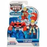 Boneco Hasbro Playskool Heroes Transformers Rescue Bots Optimus Prime & Cody Burns - A2108