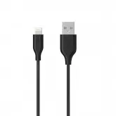 Cabo Anker A8111H12 PowerLine PVC Lightning 3ft/0.9m -Preto