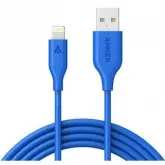 Cabo Lightning USB Anker A8112H31 PowerLine 6ft/1.8 Metros (iPhone/iPad/iPod) - Azul
