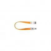 Cabo Micro USB MOX MO-V801 V8 Laranja