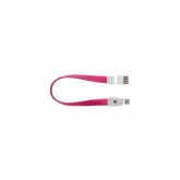 Cabo Micro USB MOX MO-V801 V8 Vermelho