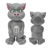 Caixa de Som DOTCOM SPE-14 FM USB Gato CINZA