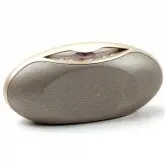 Caixa de Som J33 Bluetooth/USB/TF /FM-Dourado