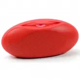 Caixa de Som J33 Bluetooth/USB/TF /FM-Vermelho
