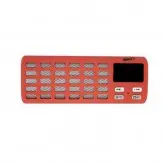 Caixa de Som Midi MD-NFC01 SD / USB Vermelho