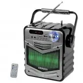 Caixa de Som Satellite AS-369 Bluetooth USB/Micro SD 5 Watts - Prata