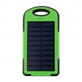 Carregador Portatil Solar Quanta QTCPT6000 6000MAH C/ Lanterna Verde