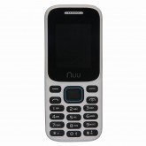 Celular Nuu F3 1.77 4BD Dual sim Branco / Azul