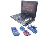 DVD Player Portatil Rodicar 962 Tela 9 TV - USB - GAMES - CD - Preto