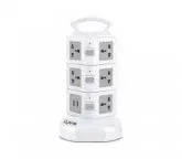 Filtro de Linha Quanta QTEFL0855 - 11 tomadas - USB 2M Bivolt