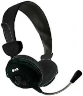 Fone BAK BK-360 C/ Microfone Preto