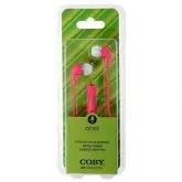 Fone de Ouvido Coby CE-103 Com Microfone-Rosa