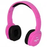 Fone de Ouvido Mox MO-F999 Bluetooth/3.5MM /Aux/2 NFC -Rosa