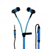 Fone de Ouvido Mox Ziper MO-E2 Azul