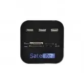 Hub USB 3P 2.0 Satellite A-HUB07 Preto