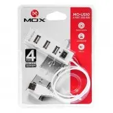 Hub USB Mox MO-US10 com 3 Portas 2.0 - High Speed - BR