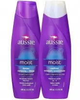Kit Aussie Mega Moist Shampoo +Condicionador 400ML