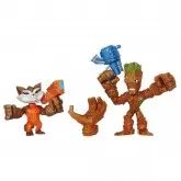 Marvel Super Hero Mashers Micro Groot and Rocket Raccoon B7487