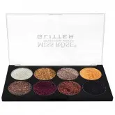 Miss Rôse PALETA DE GLITER 8 COR 088M1