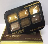 Miss Rose Kit de Sombras C/6 Cores 024