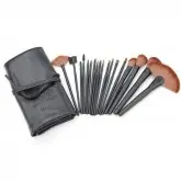 Miss Rose Kit Pincel Makeup Brush Com 18pcs