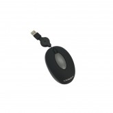 Mouse Satellite A-82 - USB - Retratil - Preto