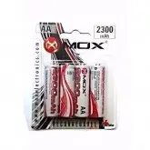 Pilha Recarregável Mox 2300 Pequena C/4