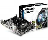 Placa Mãe Kit Asrock D1800M + Cpu Intel USB/VGA/DVI/HDMI