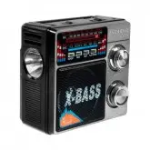 Radio MegaStar RXR80BTR 3BD - USB - Lanterna Bluetooth Cinza
