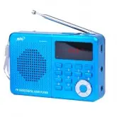 Rádio Midi MD-6026 Radio FM/USB/ Micro SD/ Entrada 3.5mm - Azul