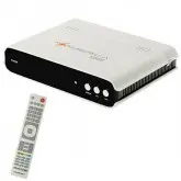 Receptor Fta Azamerica S2015 Ultra HD /HDMI/Wi-Fi/2 LNB Bivolt - Branco/Preto