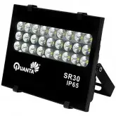 Refletor LED Quanta Sirius 30 de 27W com 2.700 Lumens Bivolt - Preto
