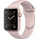 Relogio Apple S2 42 MM MQ142LL/A Wi Fi/ Bluetooth/ GPS/ Glonass - Rosa Ouro