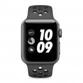 Relogio Apple Watch Series 3 Nike+ MQL42/A GPS 42mm Space Grey Aluminum Case -Cinza