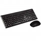 Teclado e Mouse Sem Fio Satellite AK718G