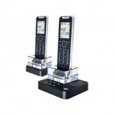 Telefone Motorola Sem Fio IT6-2 Dect 6.0 2Base Preto/Cinza
