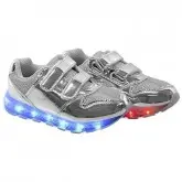 Tenis Gati Led Weide HX-08 Prata N26