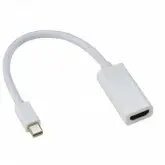 ADAPTADOR DE CABO 4LIFE MINI DISPLAYPORT/HDMI MINI DISPLAYPORT/HDMI BRANCO