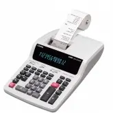 CALCULADORA C/ BOBINA CASIO DR-210TM 12 DIG. - 4.4 LINHAS/SEG. ELETRICO 220V BRANCO