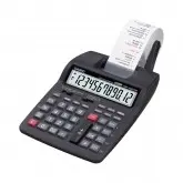 CALCULADORA C/ BOBINA CASIO HR-100TM 12 DIG. - 2.0 LINHAS/SEG. PRETO
