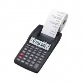 CALCULADORA C/ BOBINA CASIO HR-8TM 12 DIG - 1.6 LINHAS/SEG. PRETO