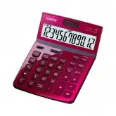 CALCULADORA CASIO DW-200TW 12 DIG/ MODERNA VERMELHO