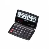 CALCULADORA CASIO SX-100 8 DIG PORTATIL DUAL LEAF PRETO