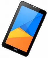 TABLET AOC A724G 3G 7'' INTEL QC 1.2/8GB/DUAL SIM PRETO