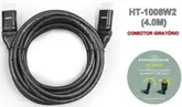 Cabo HDMI Powerpack HT-1008W2  4.0 Mts PVC