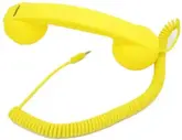 Fone para Celular Napoli NPL-845 Fashion Talky Vspik Retro Style +Volume Amarelo