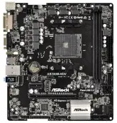 Placa Mãe Asrock AB350M-HDV AM4/2xDDR4/PCI-E/VGA/DVI-D/HDMI/SATA