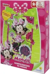 Quebra Cabeça Ronda Minnie 10243 (55 Pçs)