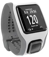 Relógio GPS TomTom Runner Cardio (Sensor frequencímetro embutido) Branco/Cinza