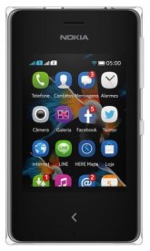 Smartphone Nokia Asha 500 Dual Sim Tela 2.8